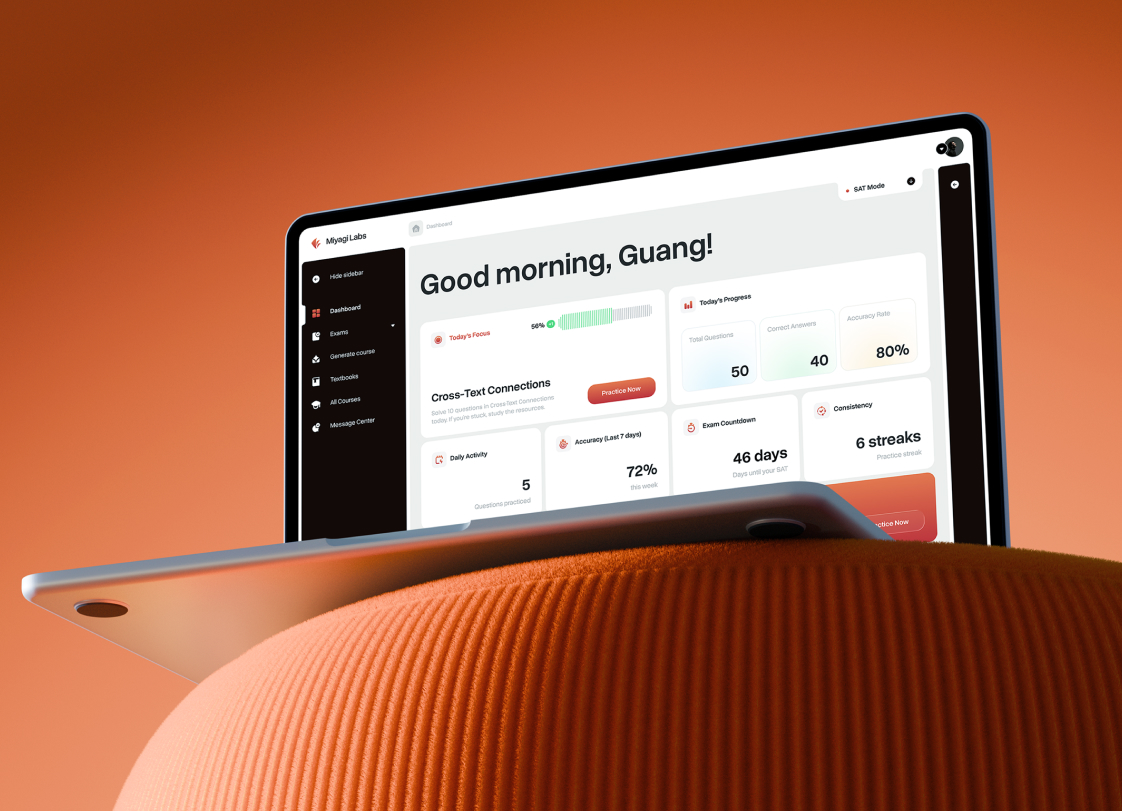 Miyagi Labs — EdTech SAT prep platform