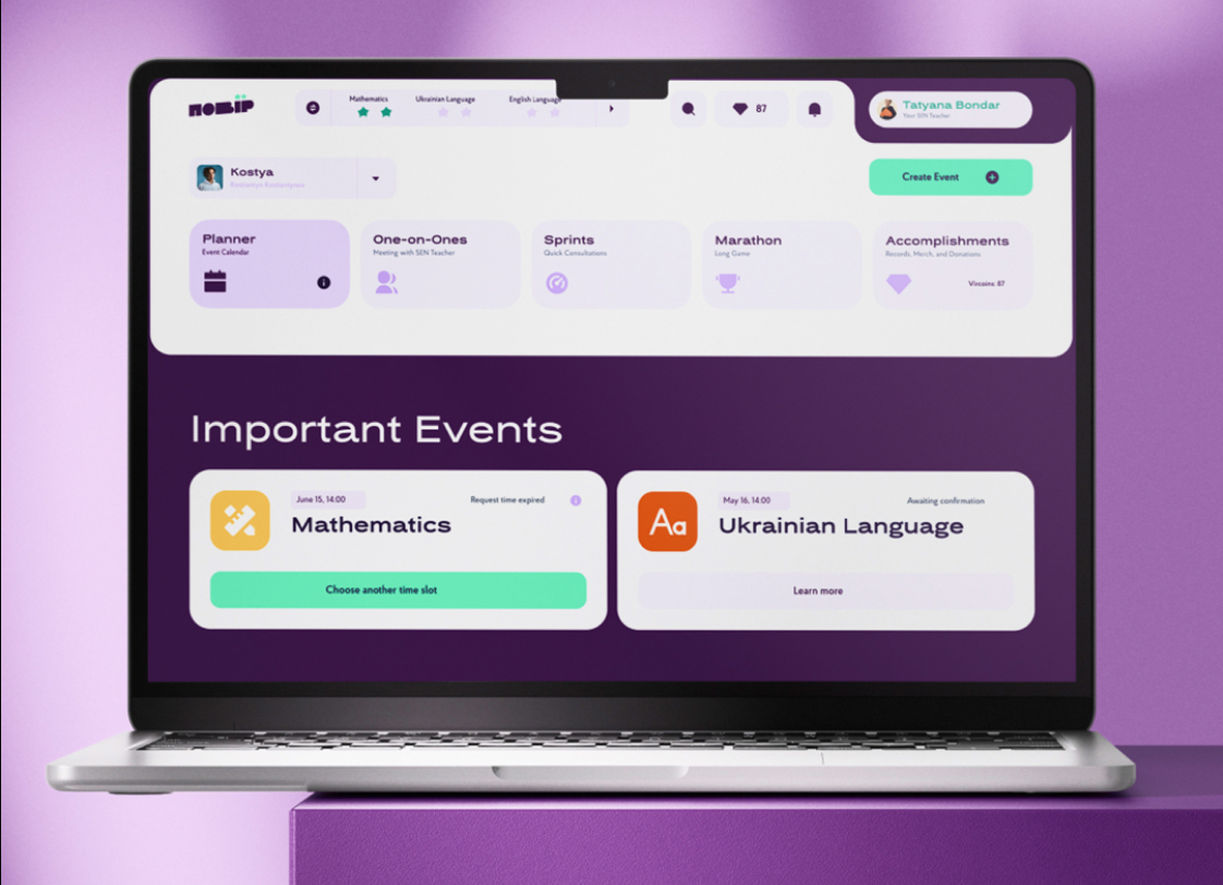 Povir — government-funded EdTech learning platform